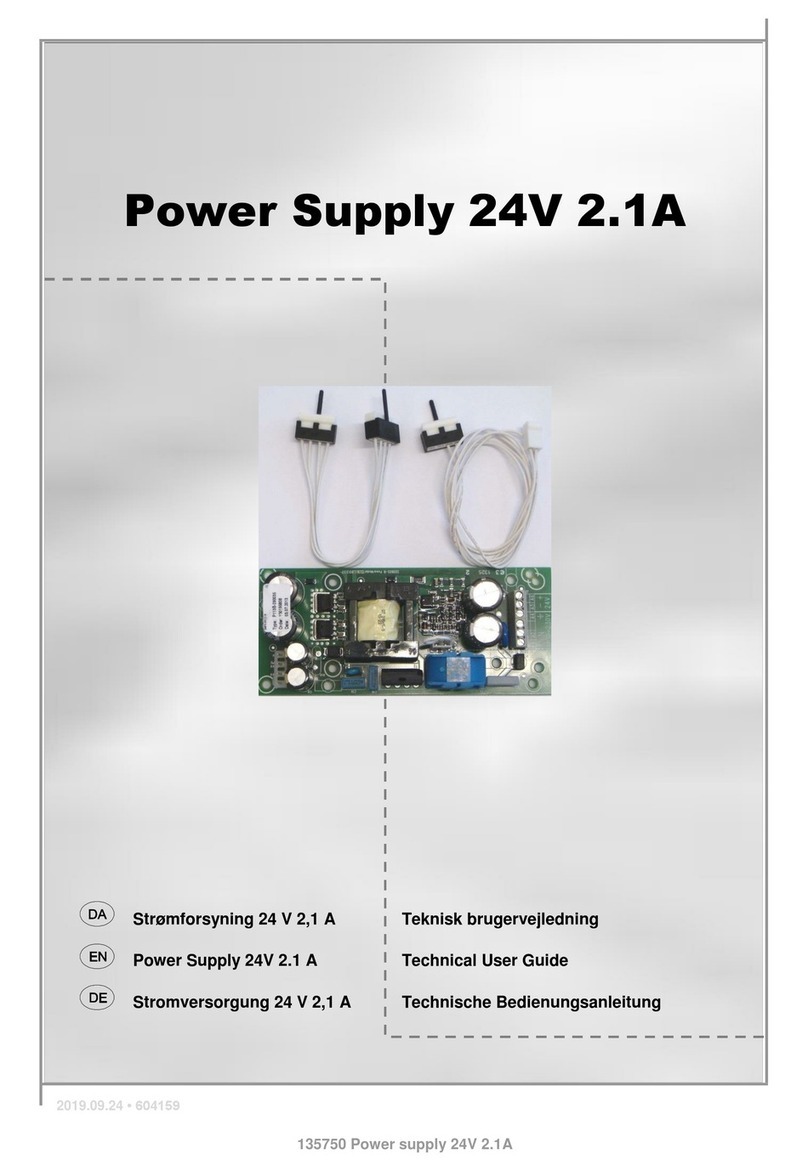 Skov 135750 Technical user guide