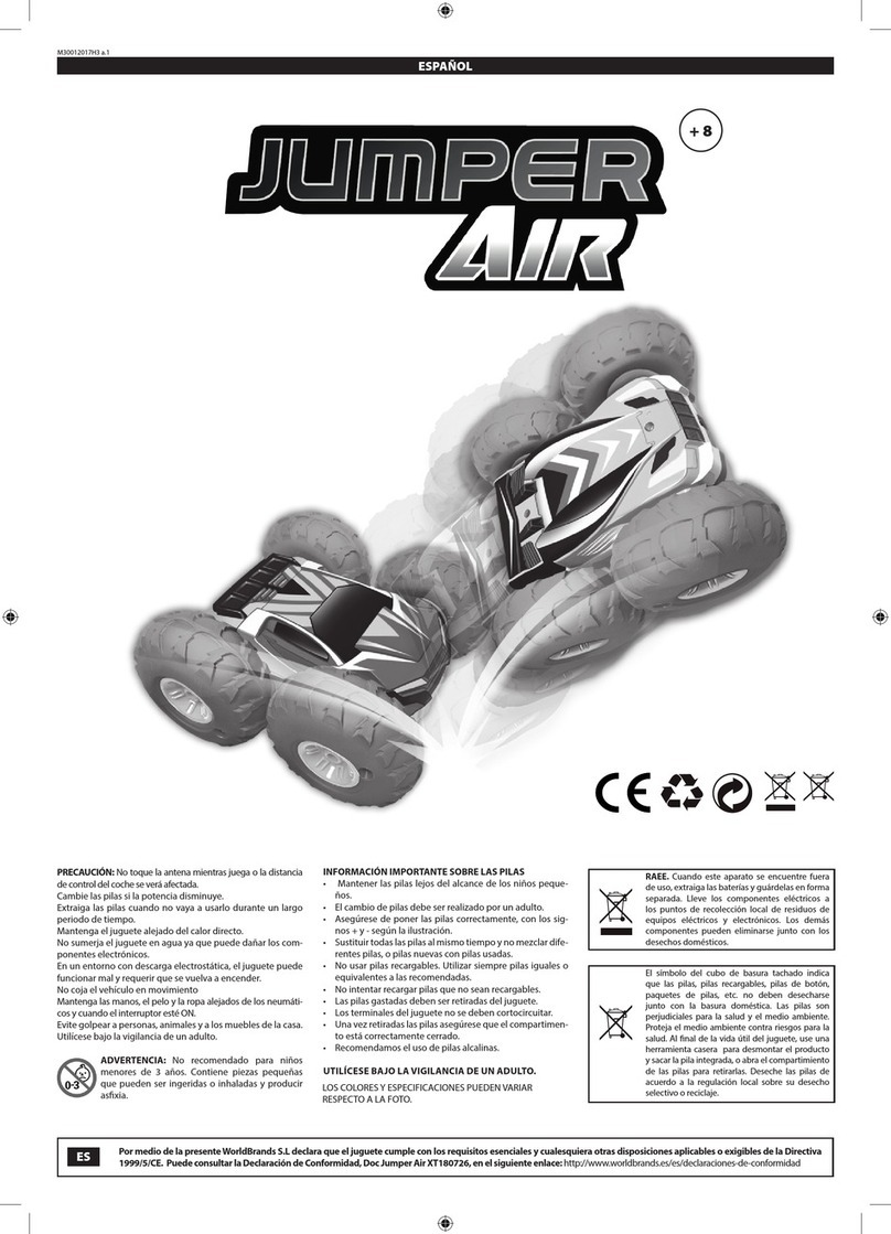 WorldBrands JUMPER Air XT180726 quick start guide