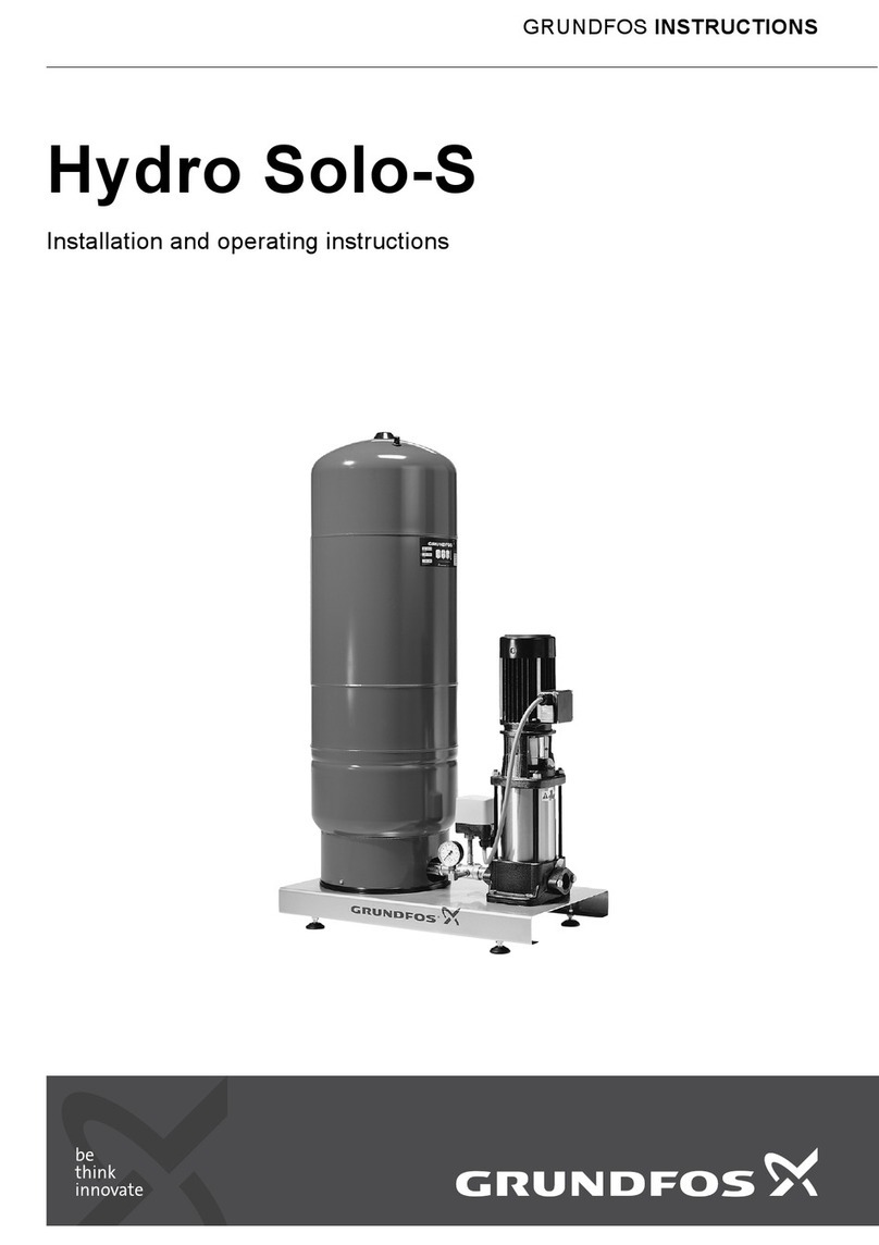 Grundfos Hydro Solo-S CR Series User manual
