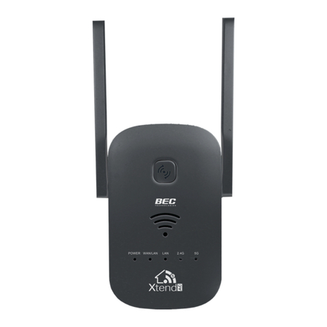 BEC 2090AC Quick install guide