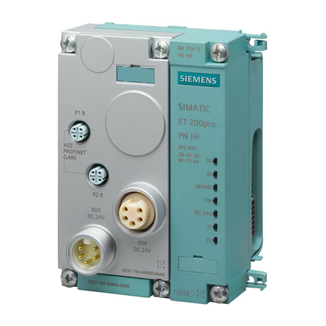 Siemens ET 200pro User manual