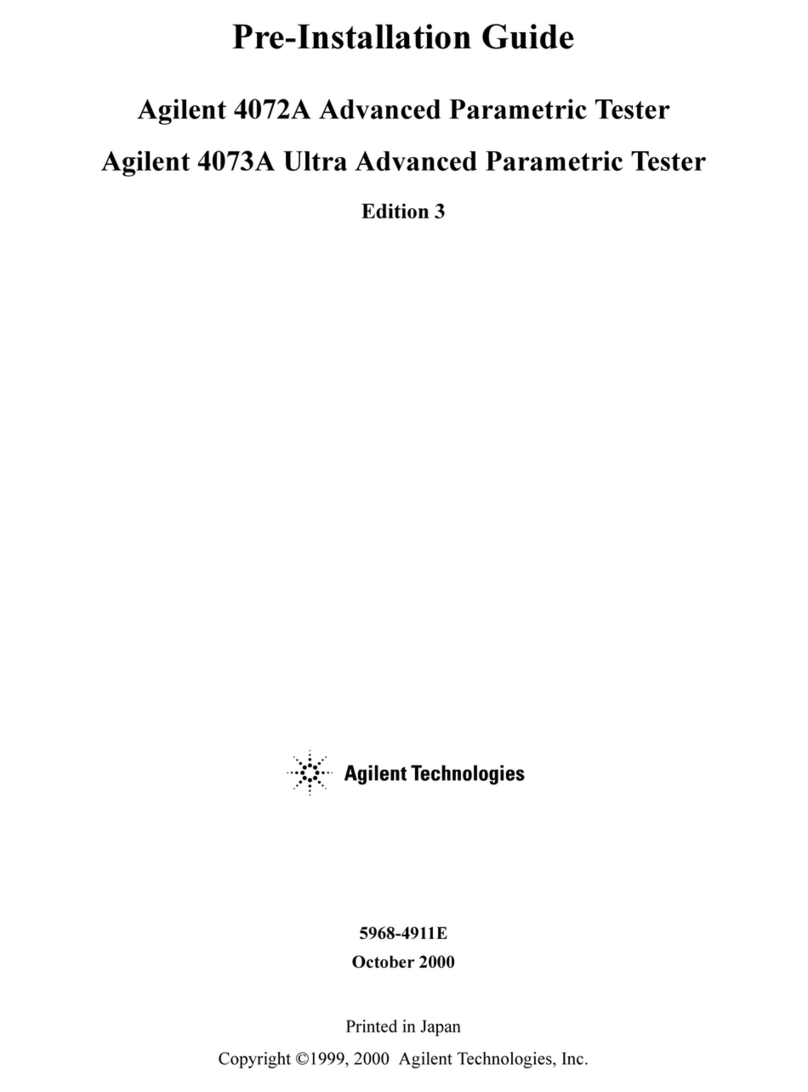 Agilent Technologies 4072A Advanced User manual Agilent Technologies 4072A Advanced User manual