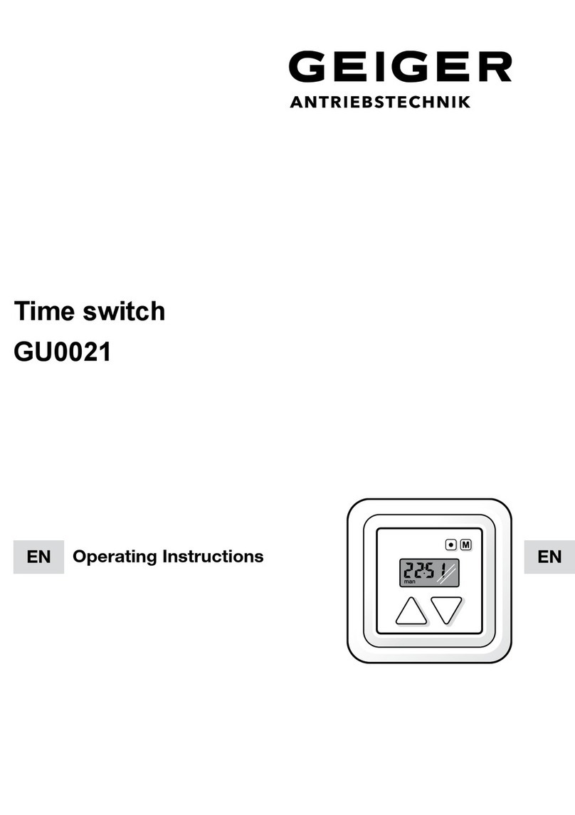 GEIGER GU0021 User manual