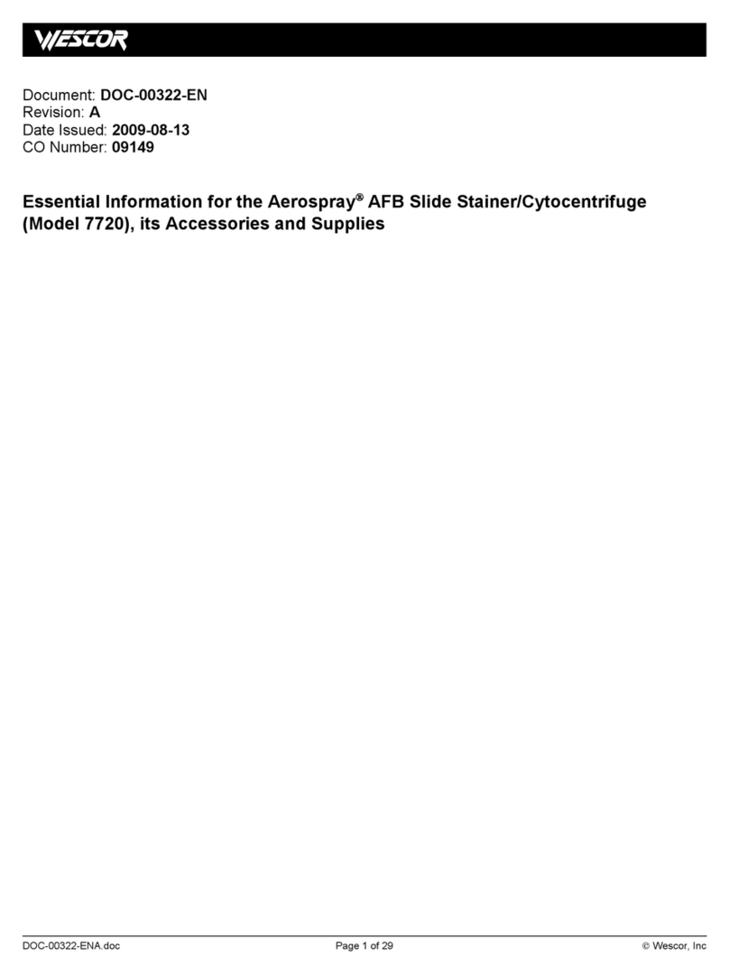 WESCOR 7720 Essential information