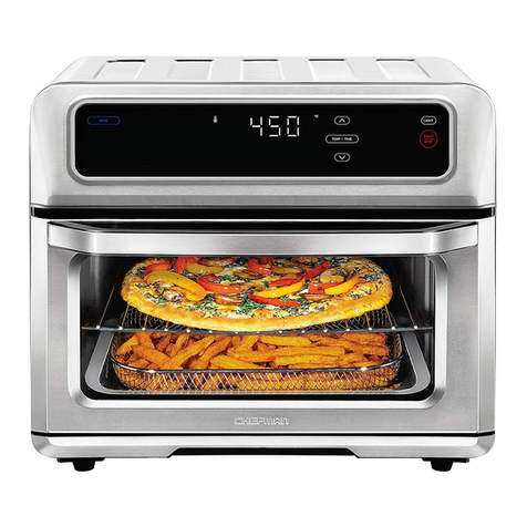 Chefman TOAST-AIR TOUCH User manual