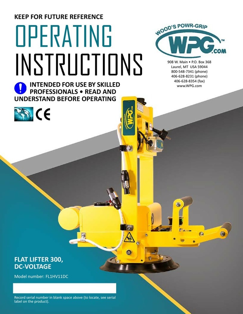 WPG FL1HV11DC User manual