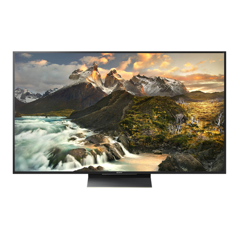 Sony Bravia XBR-65Z9D User manual