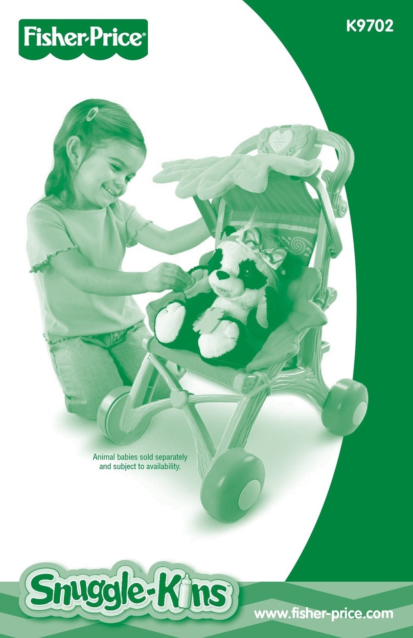 Fisher-Price Snuggle-Kins K9702 User manual