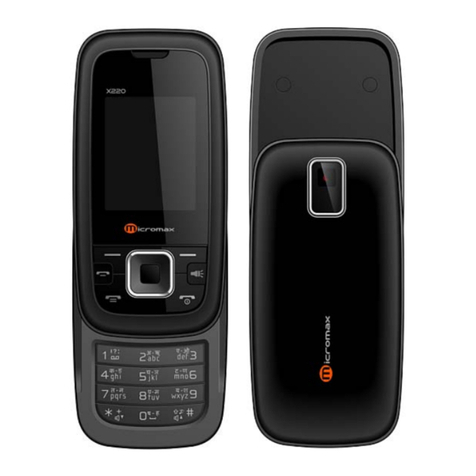 Micromax X220 User manual