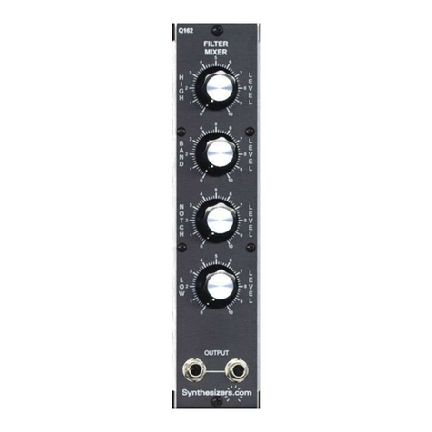 Synthesizers.com Q162 quick start guide