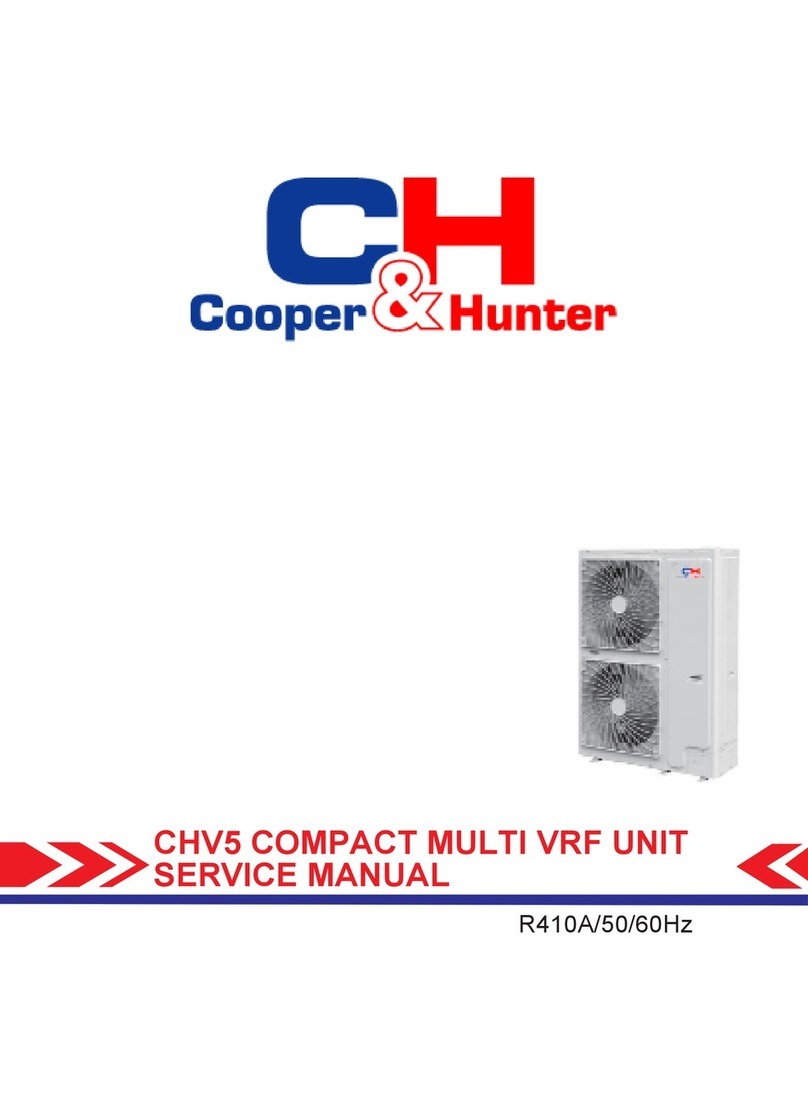 Cooper & Hunter CHV5 Series User manual