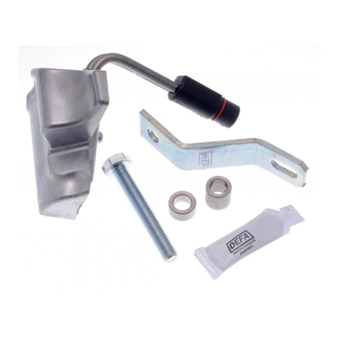 DEFA 420832 Fitting instructions