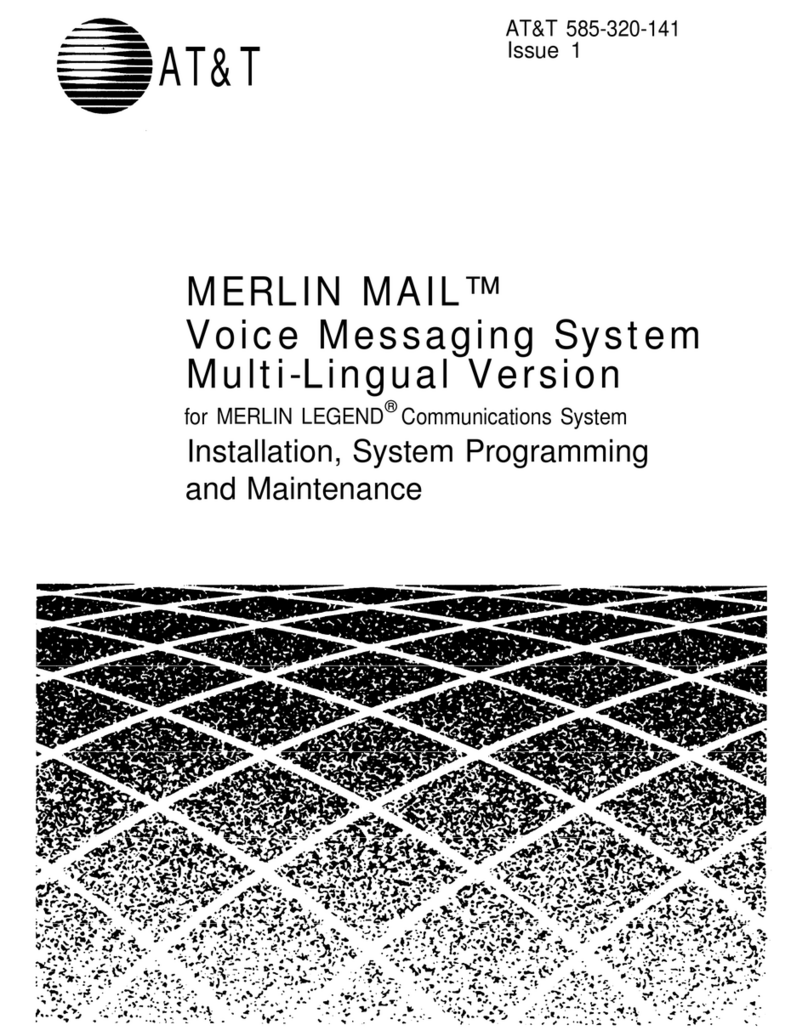 AT&T MERLIN MAIL User guide