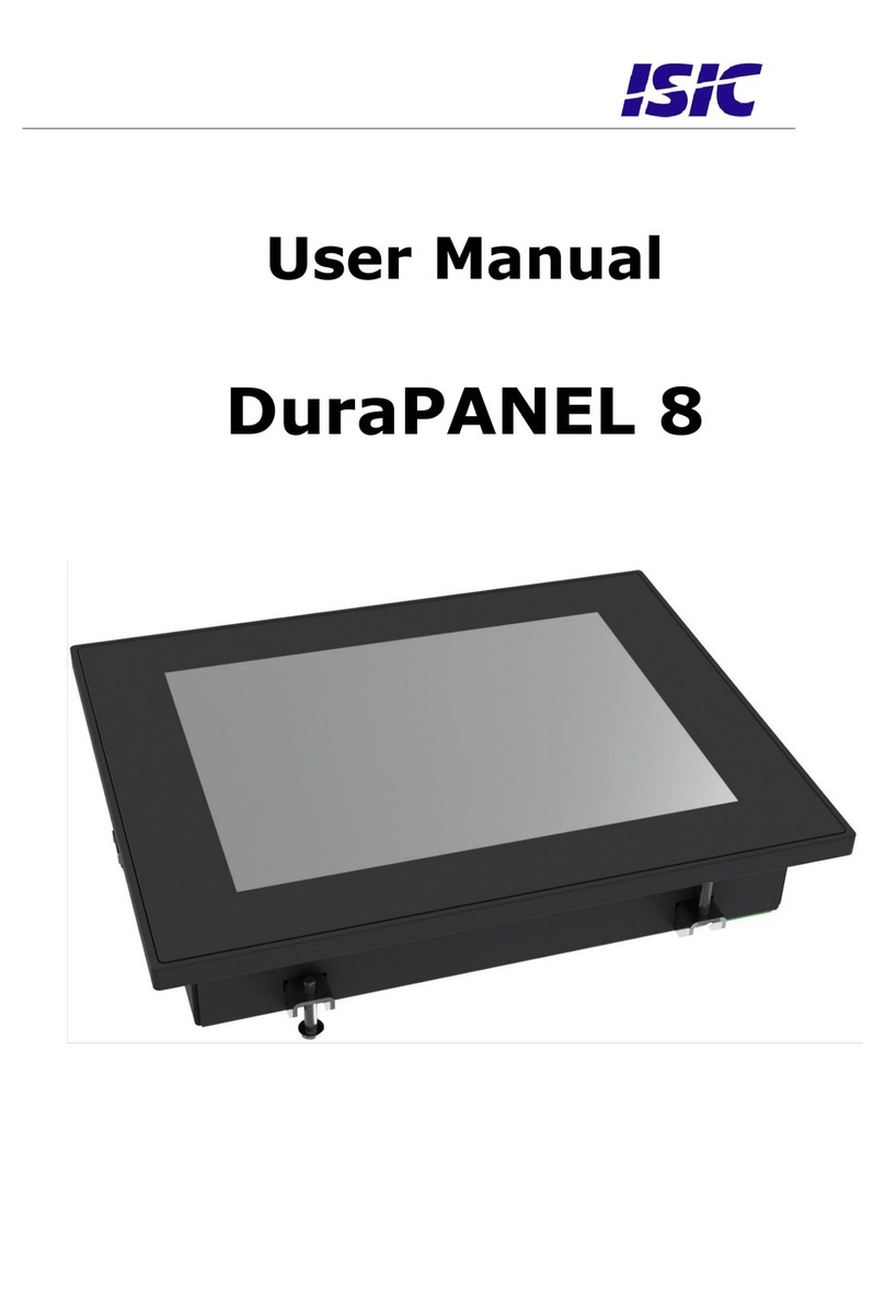 ISIC DuraPANEL 8 user manual