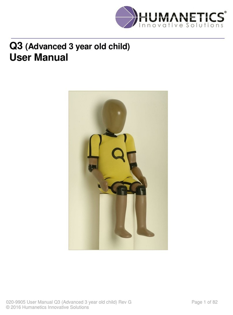 Humanetics Q3 user manual