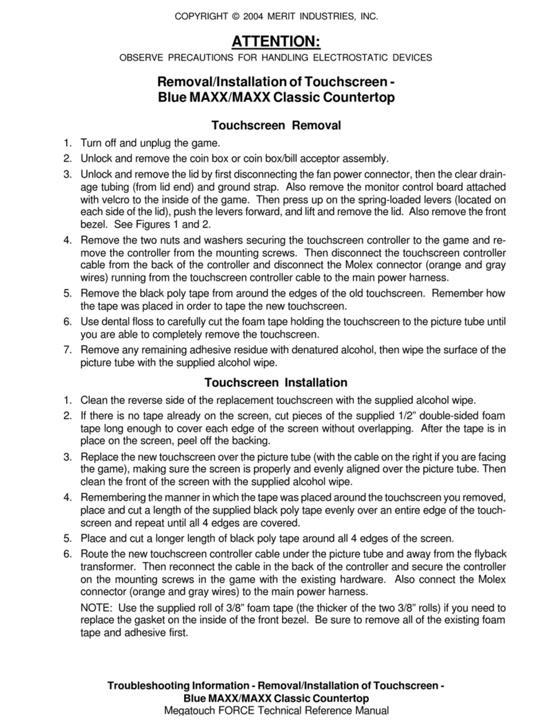 Merit Blue MAXX User manual Merit Blue MAXX User manual