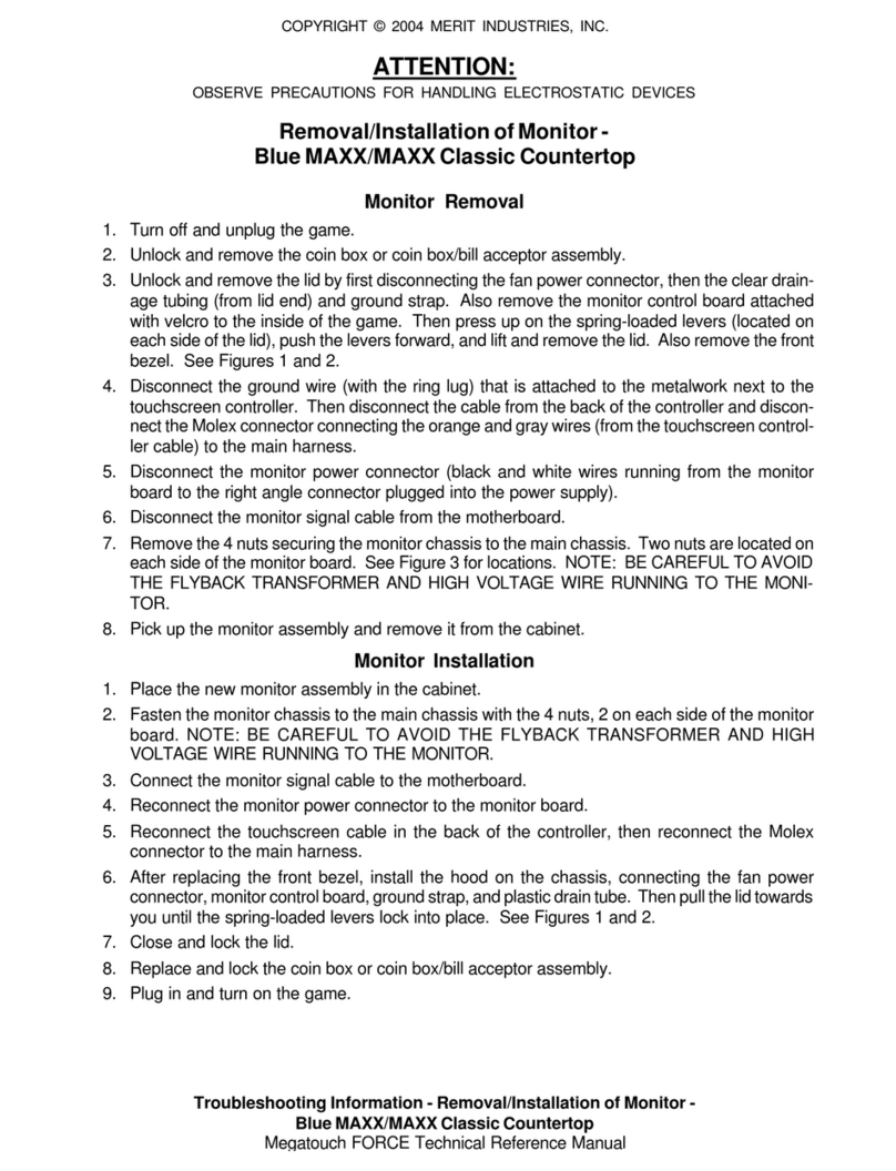 Merit Blue MAXX User manual Merit Blue MAXX User manual