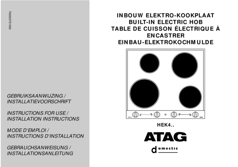 Atag HEK4 Series Technical manual