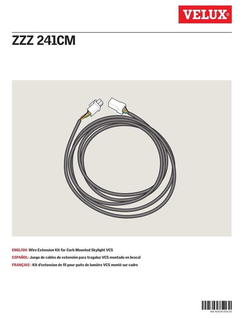 Velux ZZZ 241CM manual