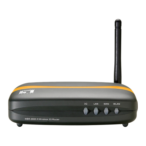 LevelOne WBR-6800 User manual