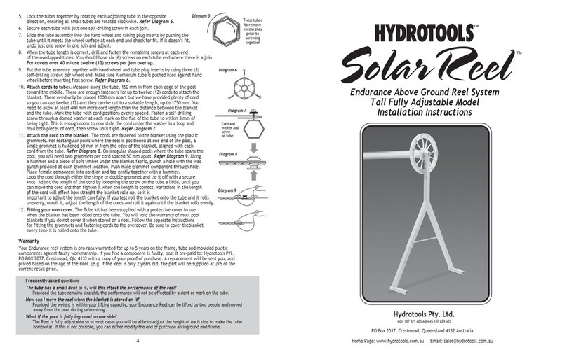 HydroTools Solar Reel installation instructions