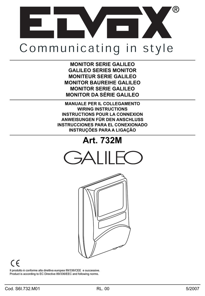 Elvox GALILEO 732M User manual