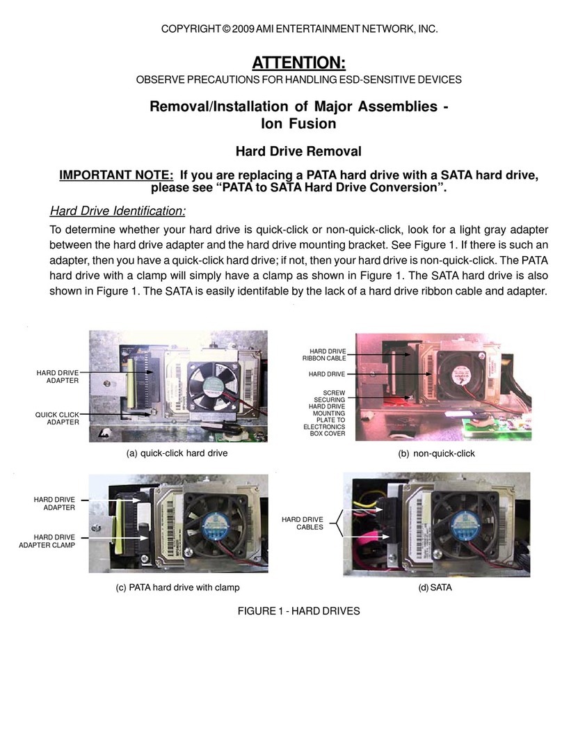 AMI Entertainment Ion Fusion Removal/Installation Instructions