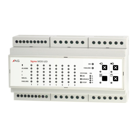 Atest Gaz Sigma MOD LED User manual