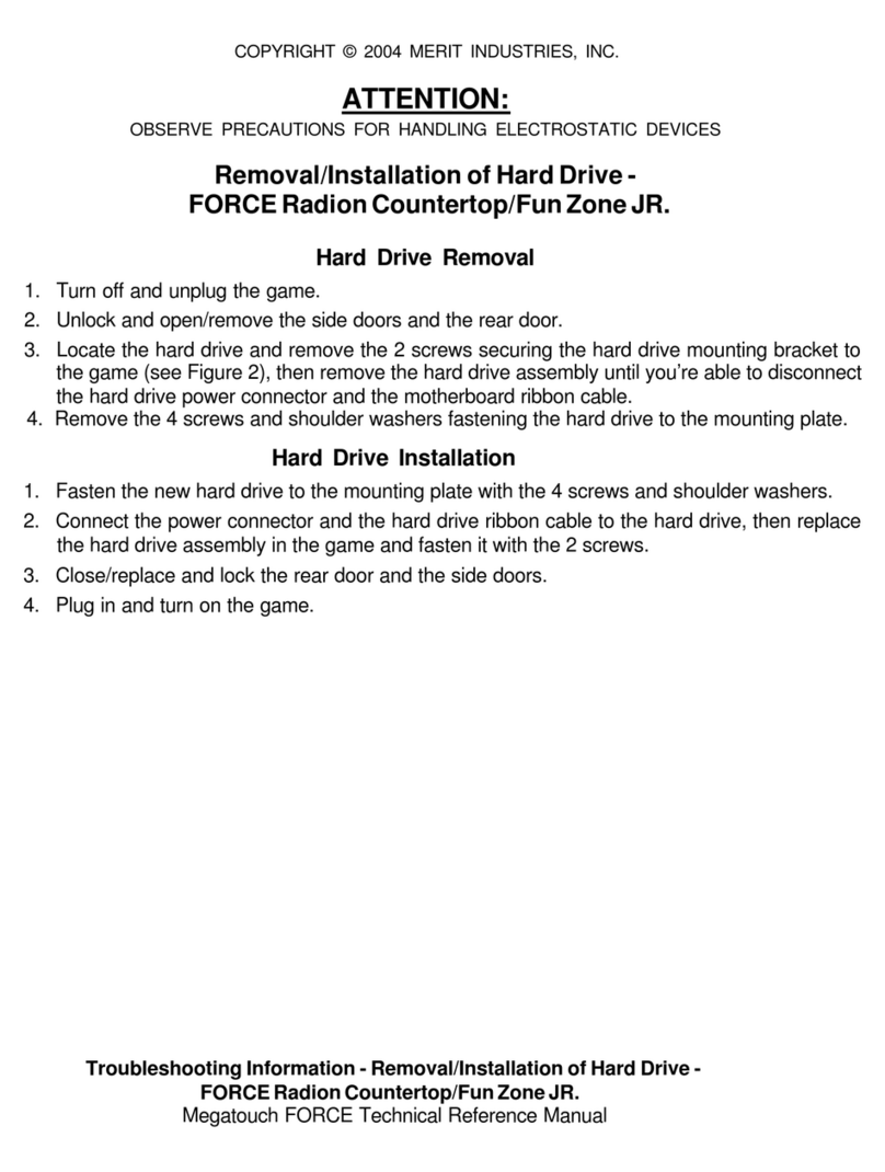 Merit FORCE Radion User manual Merit FORCE Radion User manual