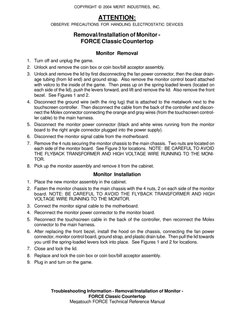 Merit FORCE Classic User manual
