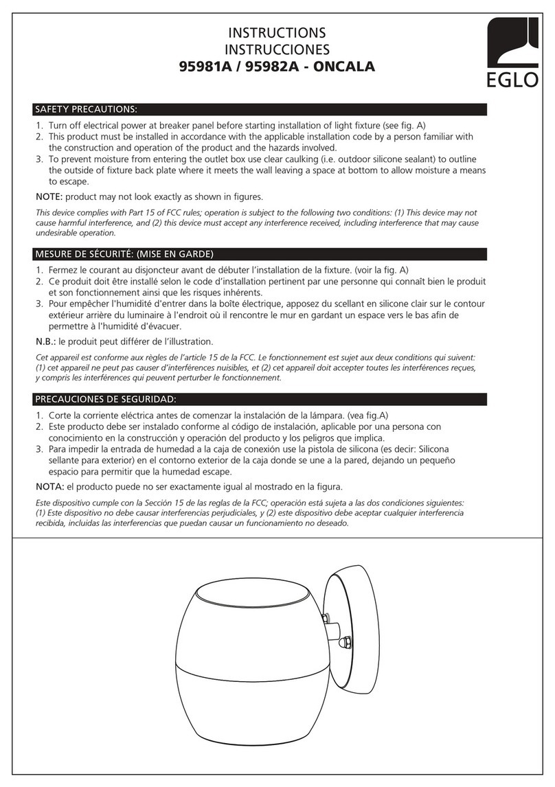 Eglo ONCALA instructions