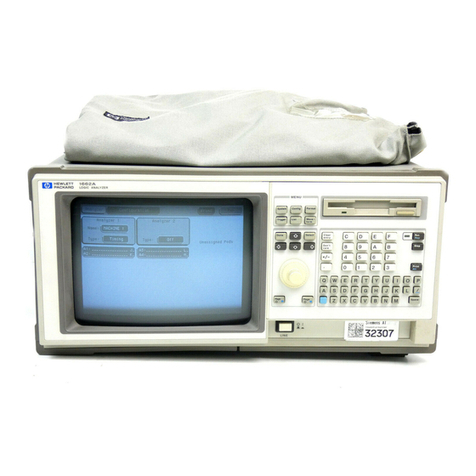 Agilent Technologies 1660A Series Service manual Agilent Technologies 1660A Series Service manual