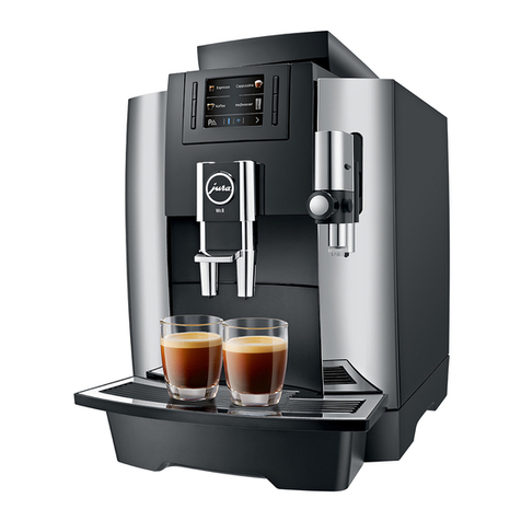 Jura WE8 quick start guide