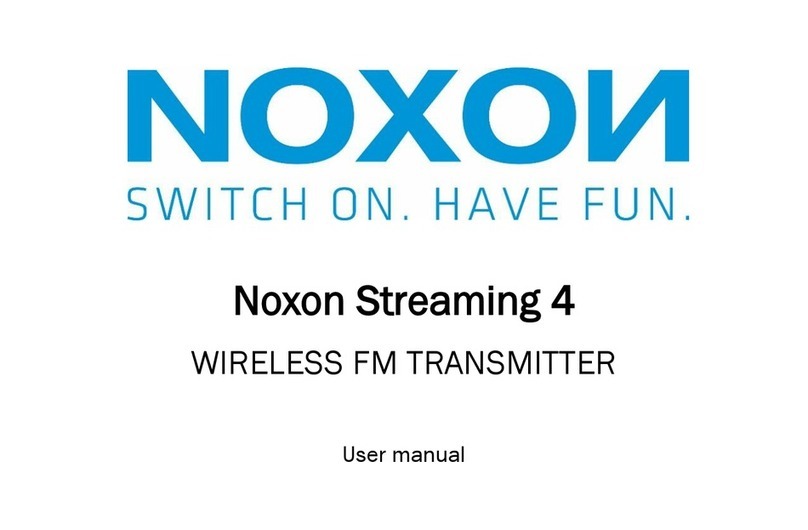 Noxon Streaming 4 user manual