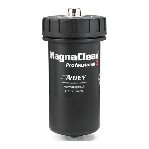 Adey MagnaClean Professional2 User manual