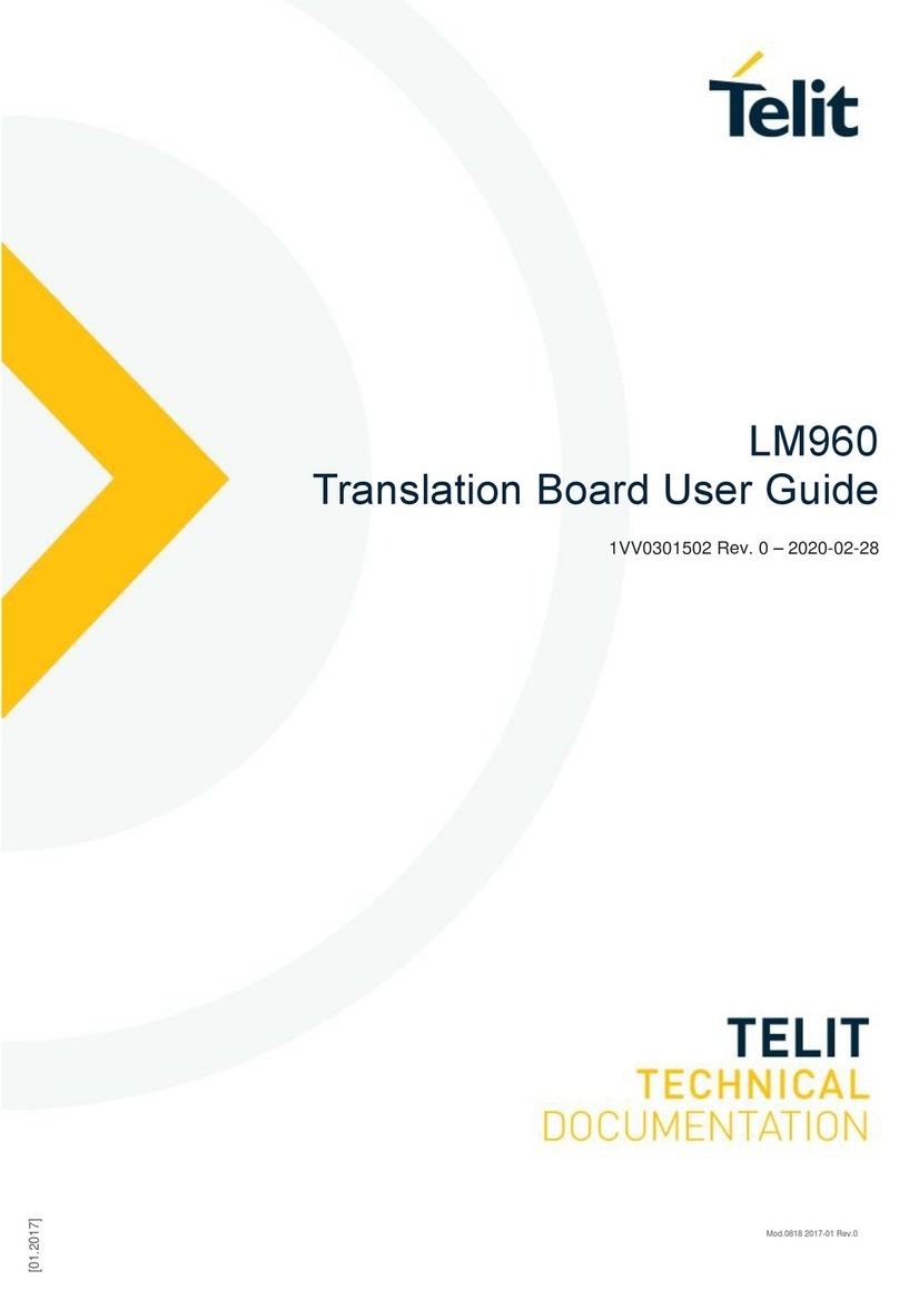 Telit Wireless Solutions LM960 TLB user guide
