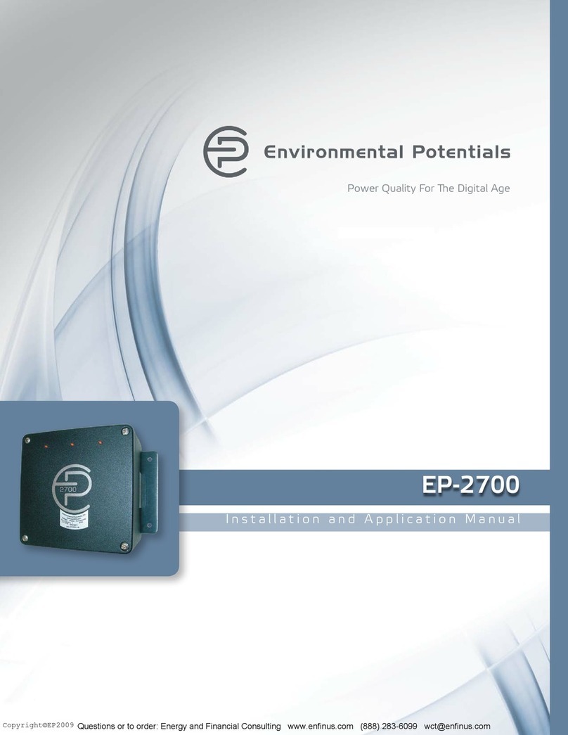 environmental potentials EP-2700 User guide