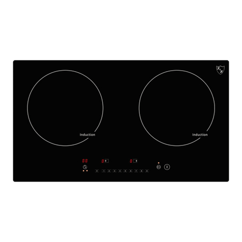 Kitchen and Home INDH-1802-120HX Installation instructions & user manual Kitchen and Home INDH-1802-120HX Installation instructions & user manual