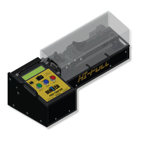 Demtech Pro-Tester Hi-Pull Operator's manual