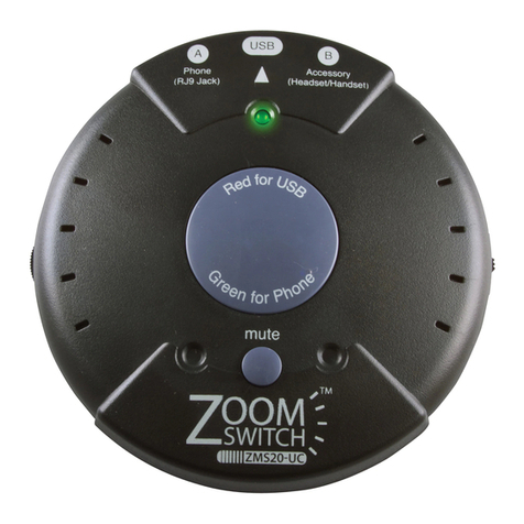 ZoomSwitch ZMS20-UC Setup guide