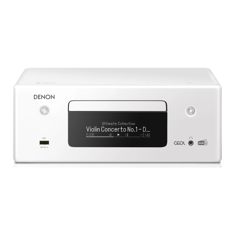 Denon CEOL RCD-N9 User manual