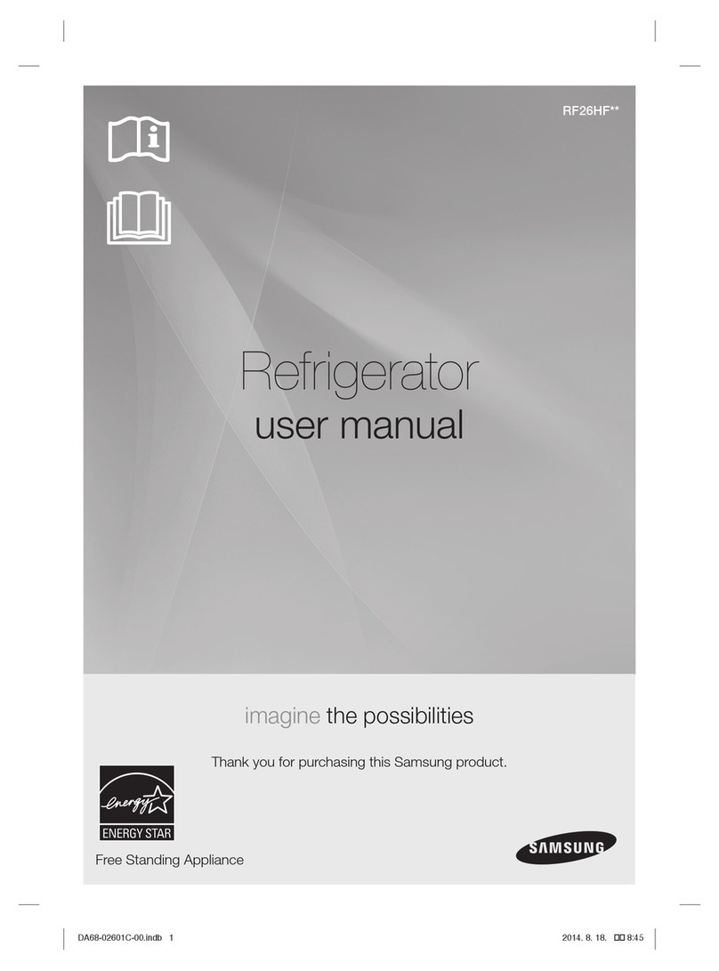 Samsung RF26HF Series User manual Samsung RF26HF Series User manual