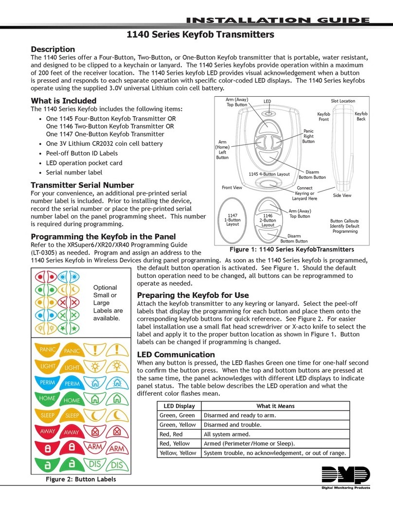 DMP Electronics 1140 Series User manual