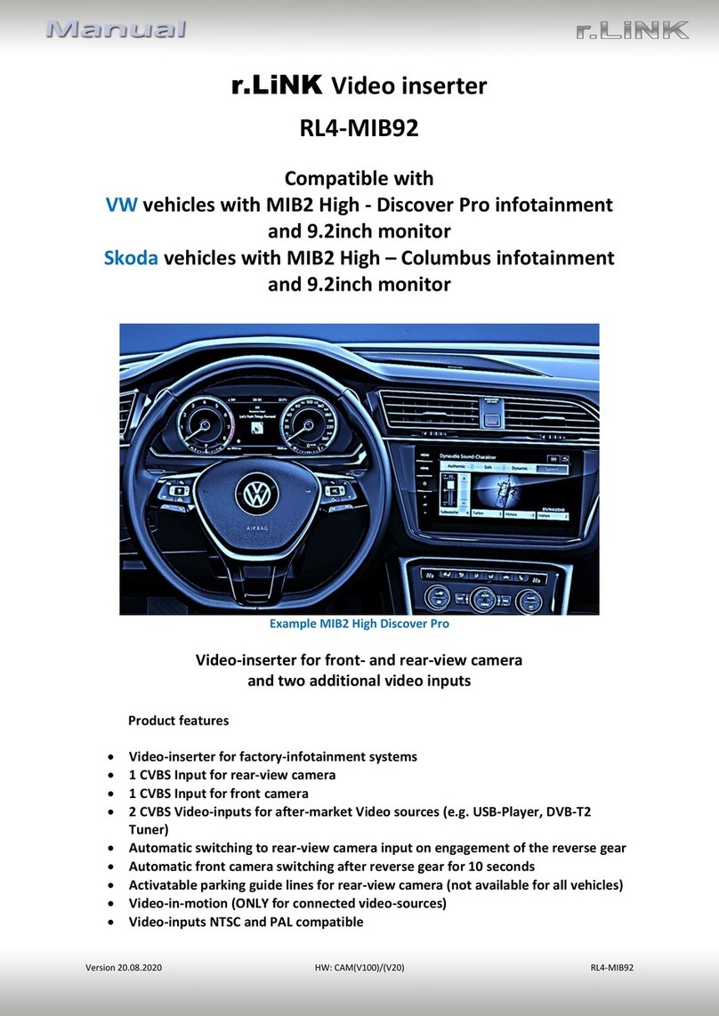 NavLinkz RL4-MIB92 User manual