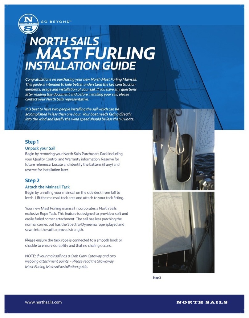 NORTH SAILS Mast Furling installation guide