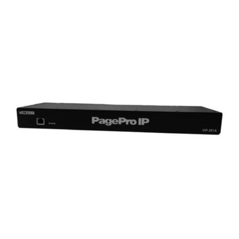 Valcom PagePro VIP-201A User manual