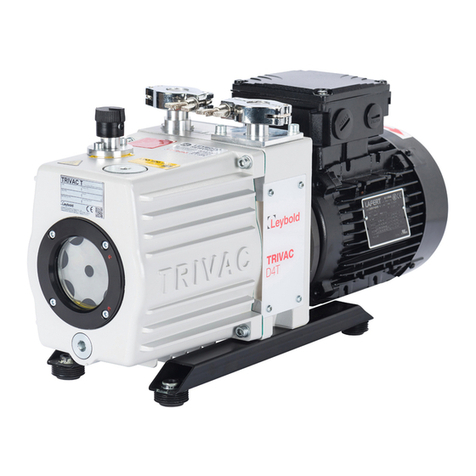 LEYBOLD TRIVAC T Series Original operating instructions