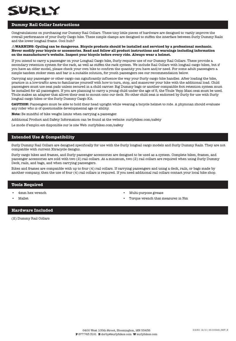 Surly Dummy Rail Collar instructions