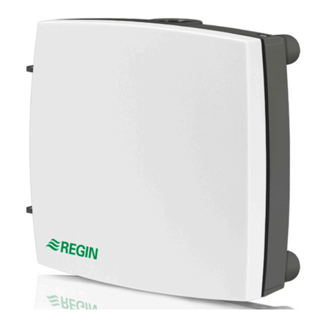 Regin TG-R6W User manual