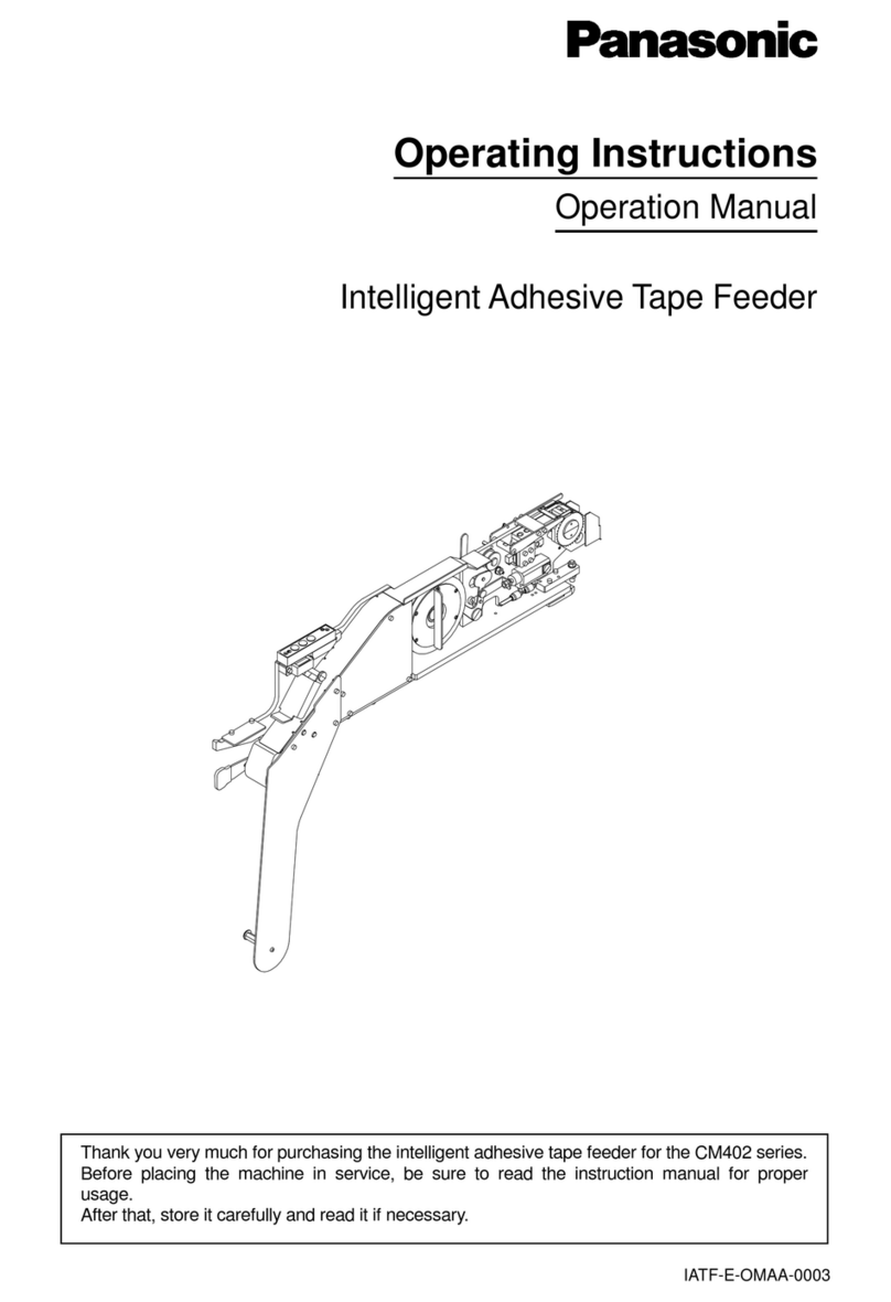 Panasonic CM402 Series User manual